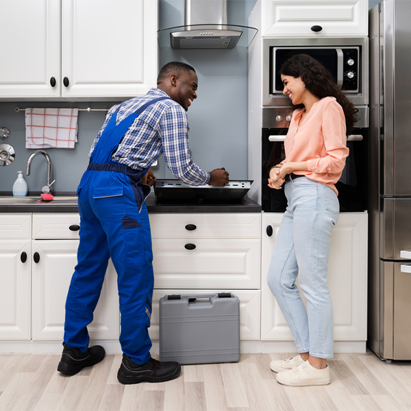 what kind of warranty do you offer on your cooktop repair services in Shelby IN